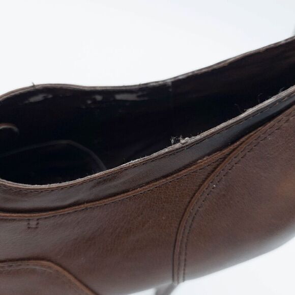 Steve Madden Vulture Leather Heels 11M Laced Oxford - Picture 10 of 11